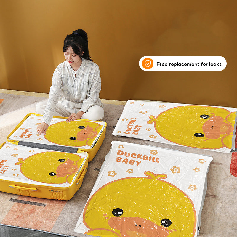 BOSHUO high-quality vacuum seal storage bags feature an extra-thick design, ideal for storing clothes. They offer a waterproof seal, perfect for travel, are reusable, and come with a pump.