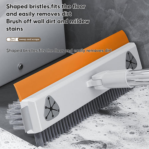 Boshuo Floor Brush Bathroom Brush , Multifunctional Floor Slit Brush, Bathroom Tile Cleaning Brush