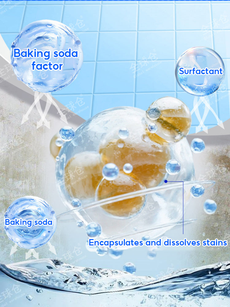 【200g 1 bottle use 60 days】Toilet bowl Cleaner Cleaning Agent Water Tank Insert Automatic Bowl Flush Cleaner