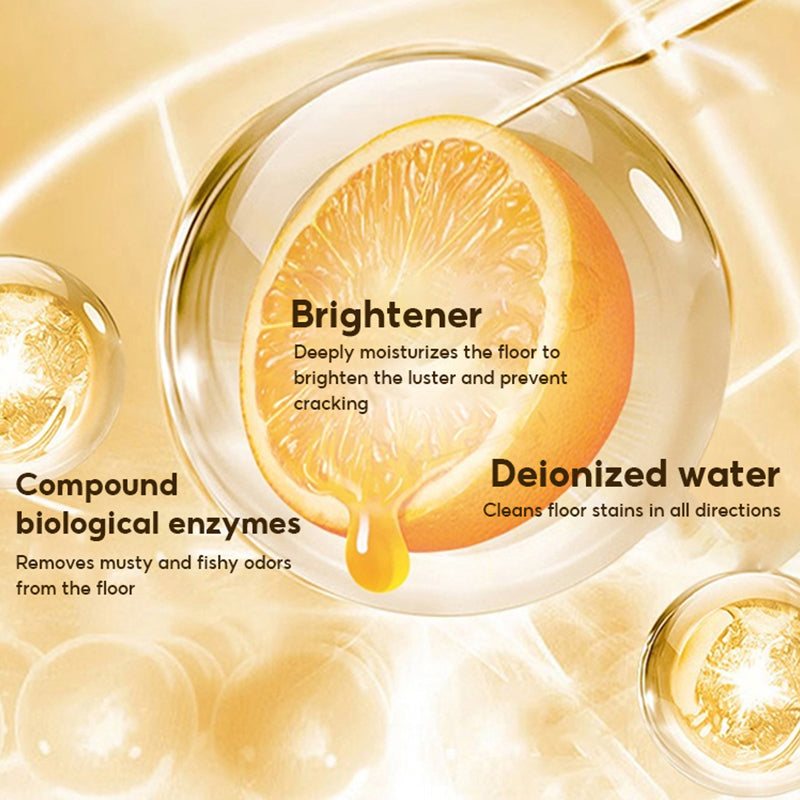 BOSHUO Floor Cleaner Household Tile Wood Floor Sterilization Mopping Cleaner Powerful Decontamination And Descaling Artifact