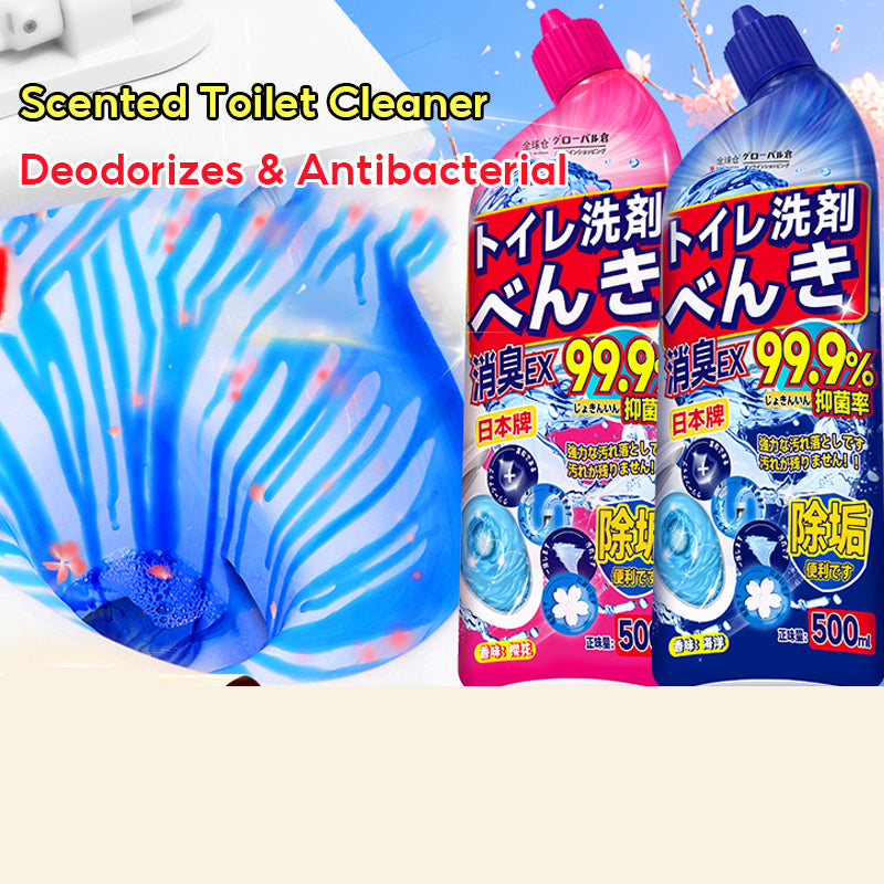 BOSHUO Toilet Bowl Cleaner Toilet Disinfectant No Scrubbing Required Kills 99% Of Germs Removes Stains