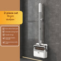BOSHUO 2026 New Household Foldable Sweeping Artifact Does Not Stick To Hair Lazy Broom Garbage Shovel Broom Dustpan Set-A style