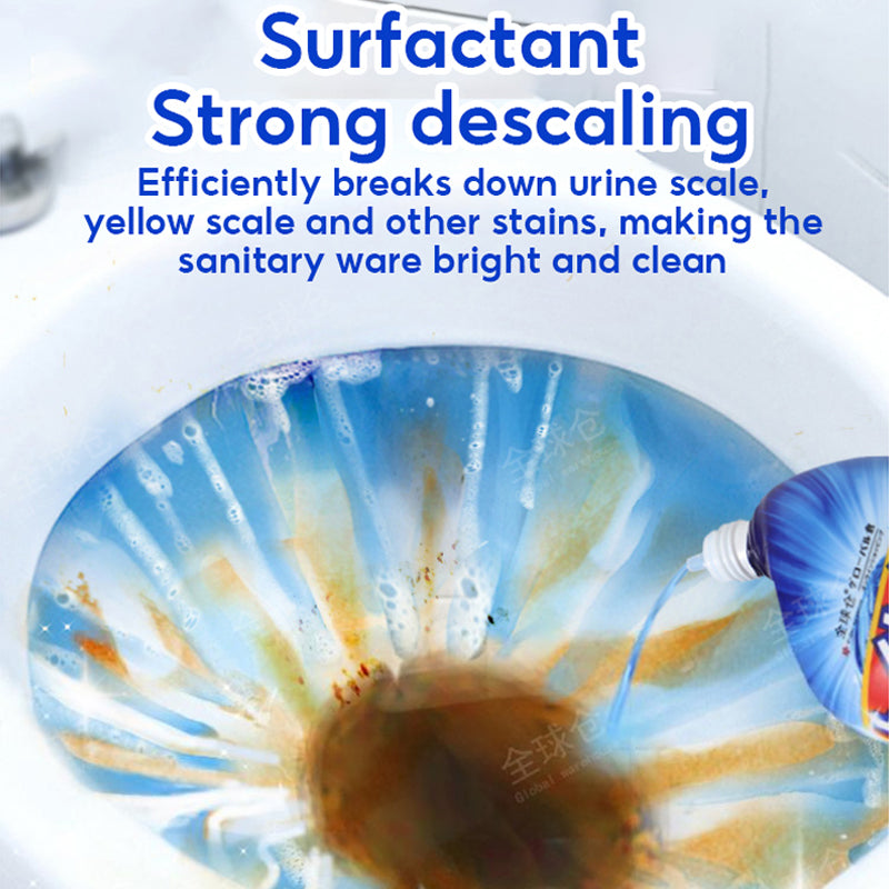 BOSHUO Toilet Bowl Cleaner Toilet Disinfectant No Scrubbing Required Kills 99% Of Germs Removes Stains