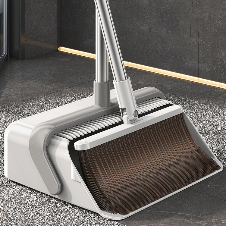 BOSHUO 2026 New Household Foldable Sweeping Artifact Does Not Stick To Hair Lazy Broom Garbage Shovel Broom Dustpan Set-A style