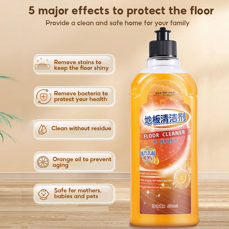 BOSHUO Floor Cleaner Household Tile Wood Floor Sterilization Mopping Cleaner Powerful Decontamination And Descaling Artifact