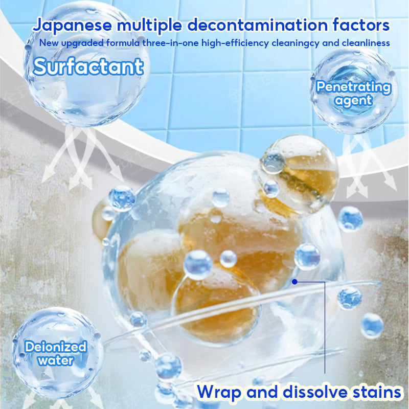 BOSHUO Toilet Bowl Cleaner Toilet Disinfectant No Scrubbing Required Kills 99% Of Germs Removes Stains