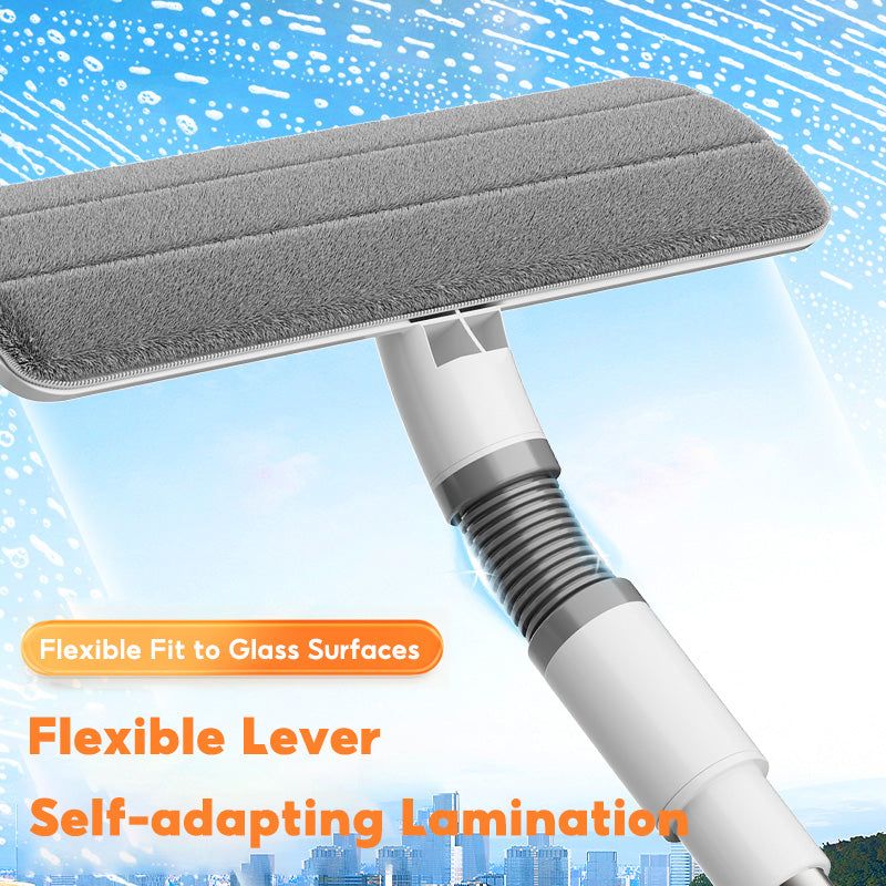 BOSHUO Multifunctional Window Cleaner  Wiper Long Handle Brush Car Wash Home Cleaning Tools Glass Cleaner Wiper Long Handle Cleaning Brush