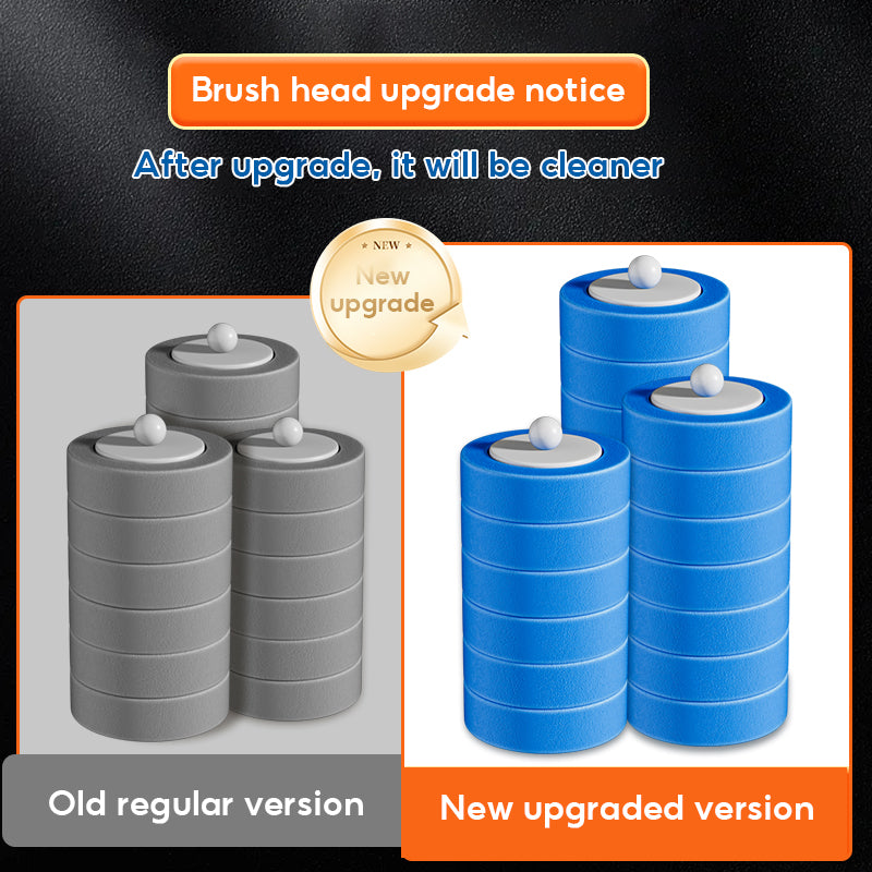 BOSHUO Wall-Mounted Disposable Toilet Brush, No-Dead Corner Cleaning Brush Toilet Cleaning Brush Toilet Cleaning Tools 30 Replacement Heads